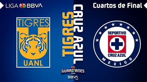 Cruz Azul vs Tigres, vuelta cuartos de Final (0-1): GOL Y RESULTADO